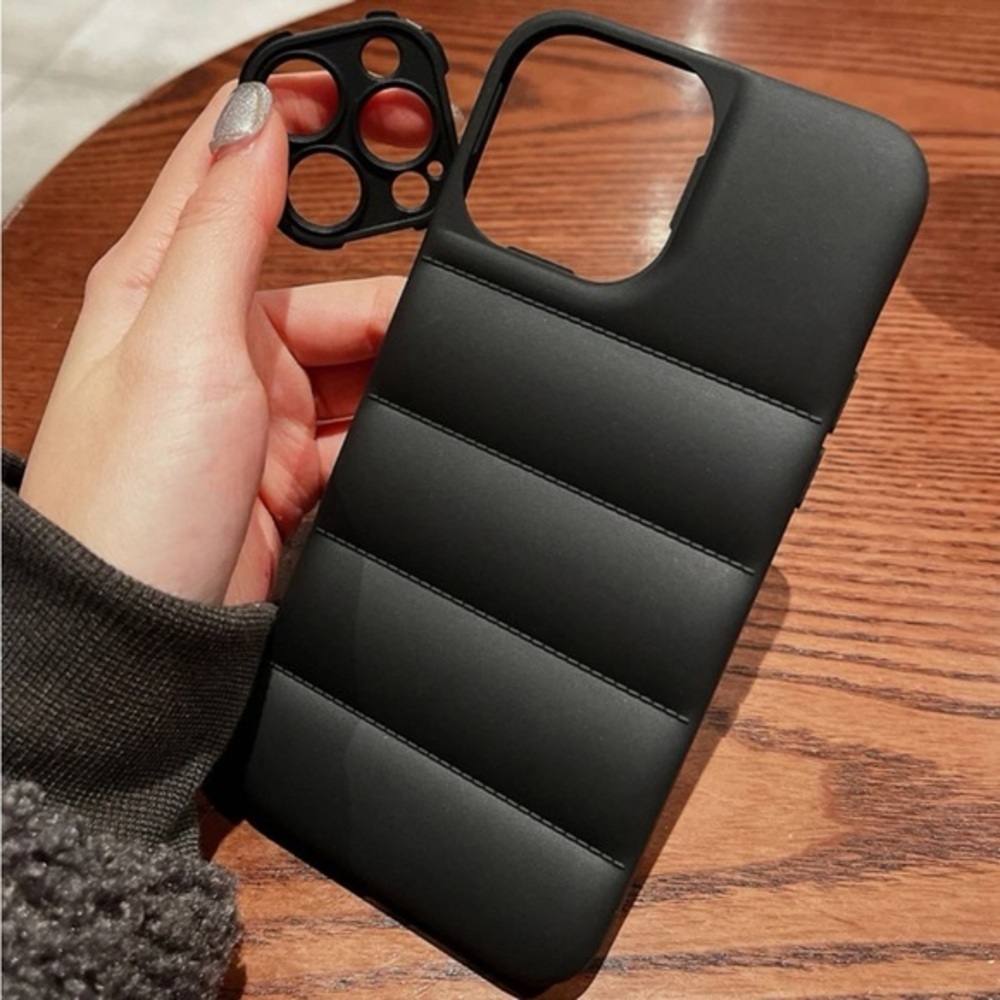 ⚠️Clearance🫧iPhone 14/Pro/Plus/Pro Max Cute Puffer iPhone Case Soft Trendy - Picture 2 of 5